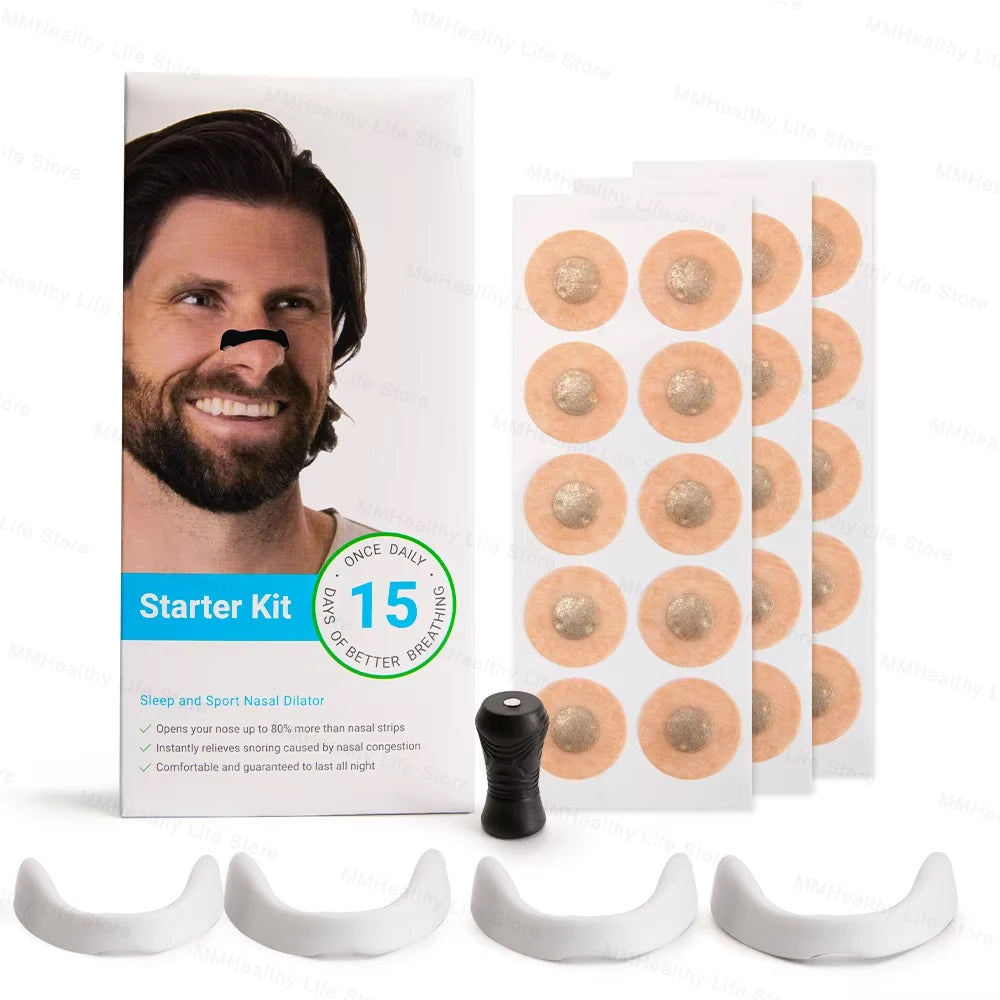 Anti Snore Strips - Magnetic Nose Clip