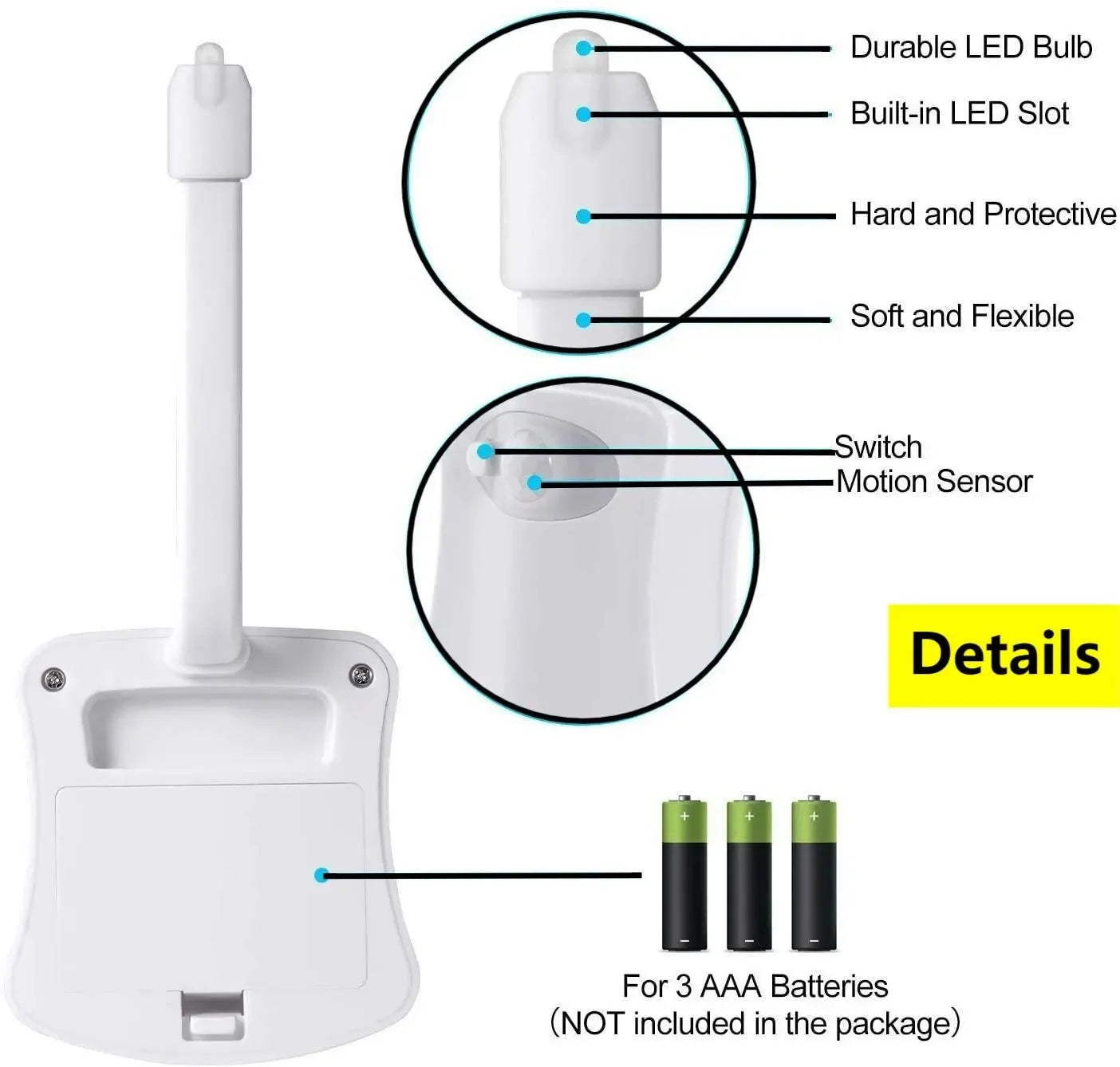 Wireless Motion Sensor RGB LED Light