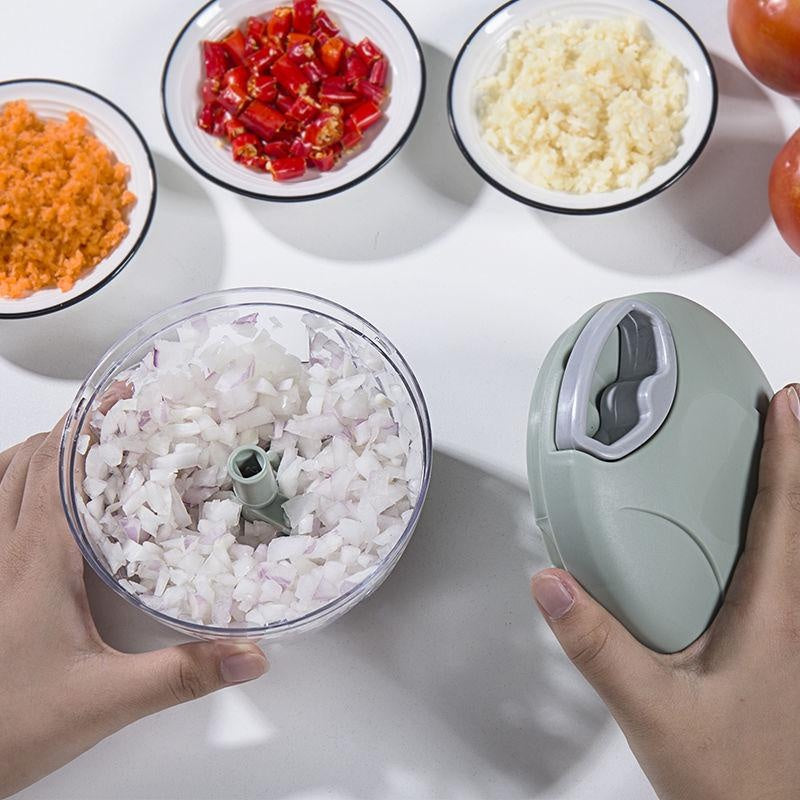 500/900ML Manual Meat Garlic Onion Chopper