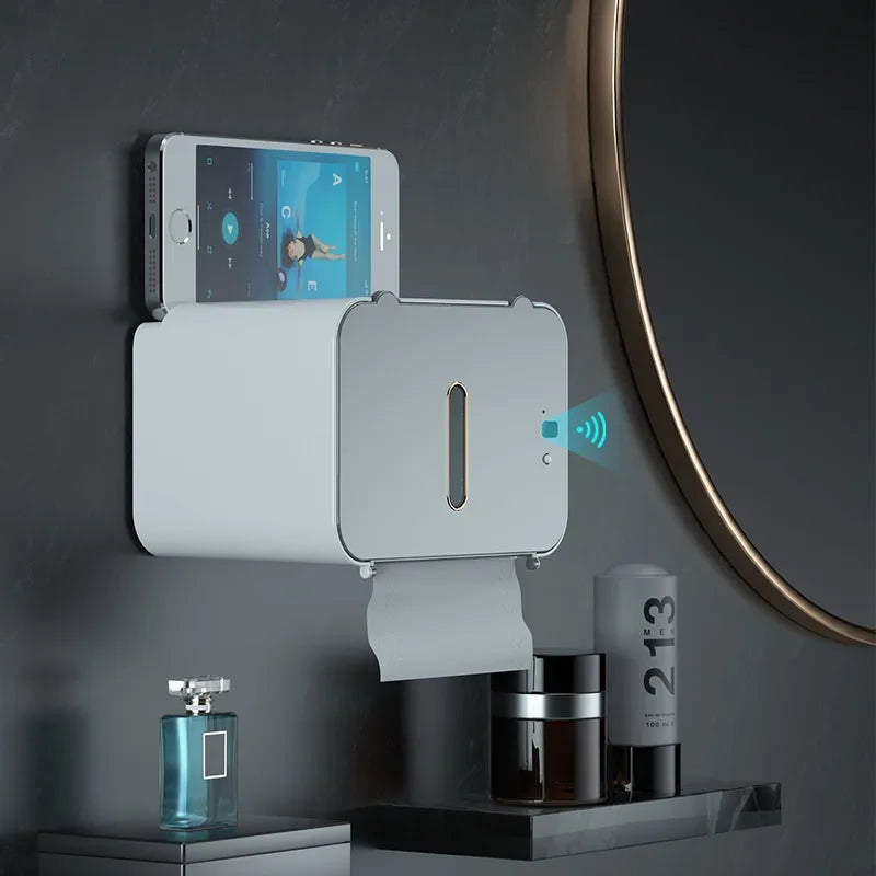 Automatic Smart Toilet Paper Dispenser Wall-Mounted