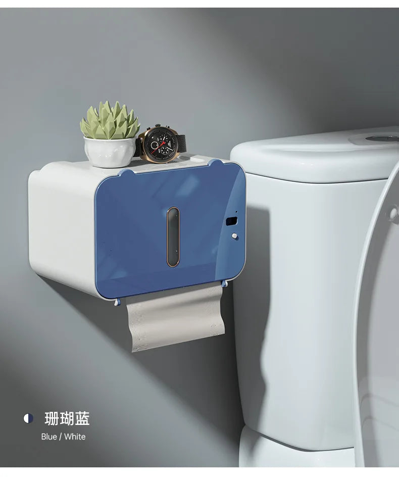 Automatic Smart Toilet Paper Dispenser Wall-Mounted