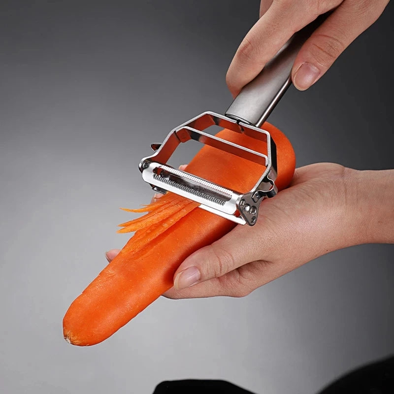 Multifunctional Stainless Steel Vegetable & Fruit Peeler