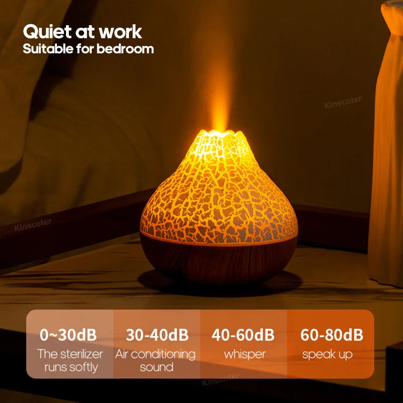 Volcano Air Humidifier Desktop Water Mist