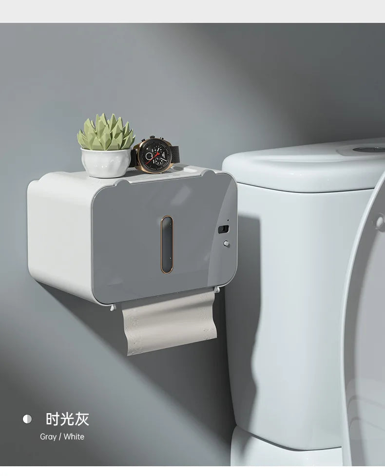 Automatic Smart Toilet Paper Dispenser Wall-Mounted