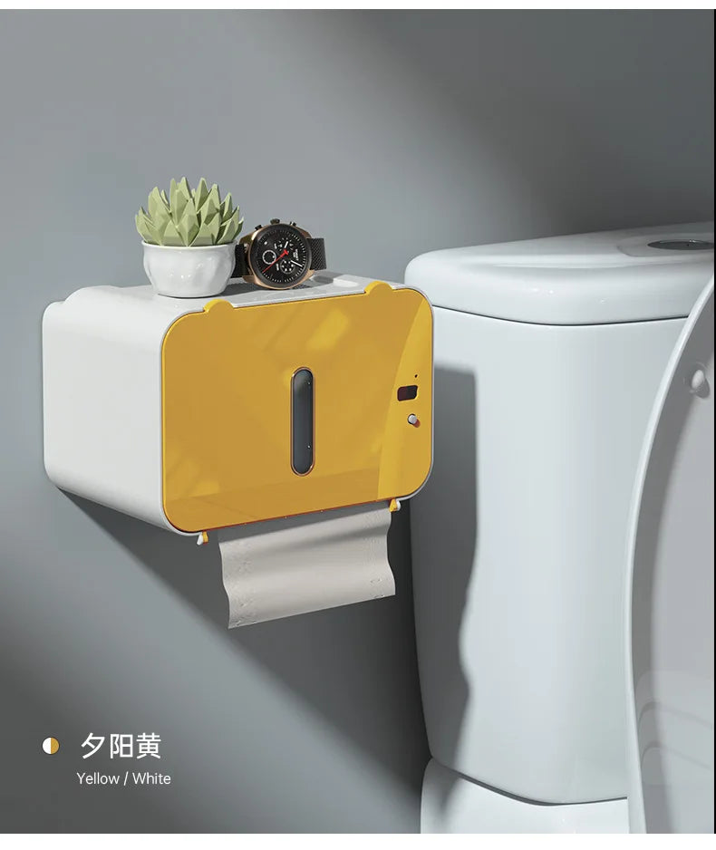 Automatic Smart Toilet Paper Dispenser Wall-Mounted