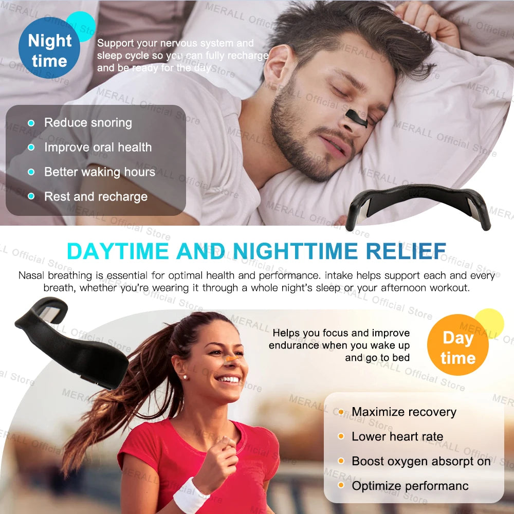 Anti Snore Strips - Magnetic Nose Clip