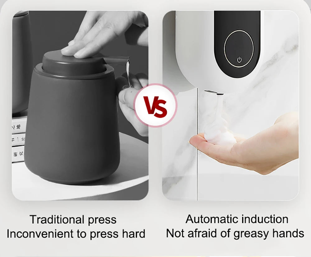 Automatic Foam Soap Dispenser Touchless Smart Sensor Wall Mounted