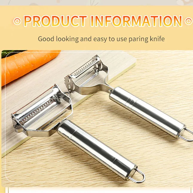 Multifunctional Stainless Steel Vegetable & Fruit Peeler