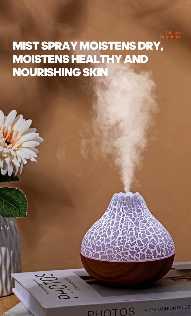 Volcano Air Humidifier Desktop Water Mist