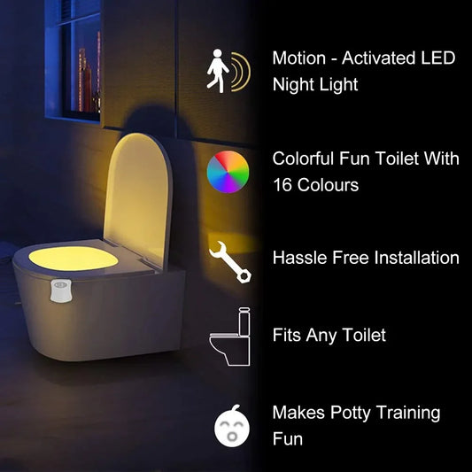 Wireless Motion Sensor RGB LED Light