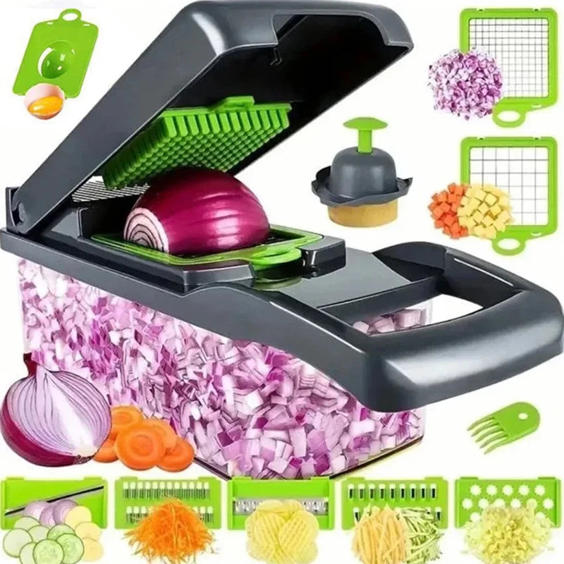 Multifunctional Vegetable Chopper - 14/16 in 1