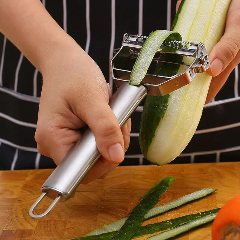 Multifunctional Stainless Steel Vegetable & Fruit Peeler